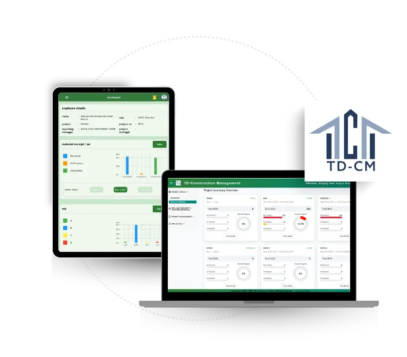 All-in-one construction project management software by TDIT