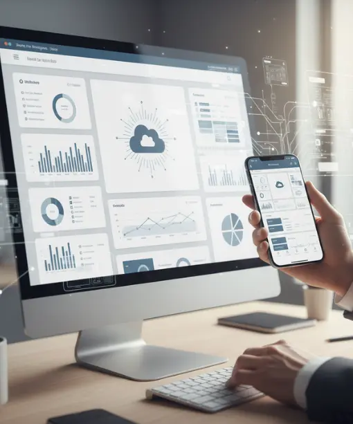 Custom software development services for web and mobile applications